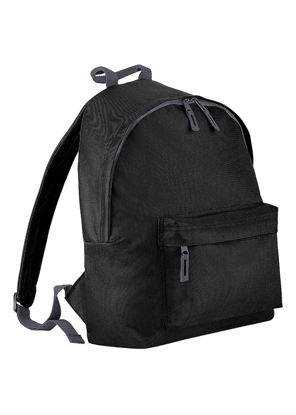 BagBase Kids Black Fashion Backpack (14 Litres)