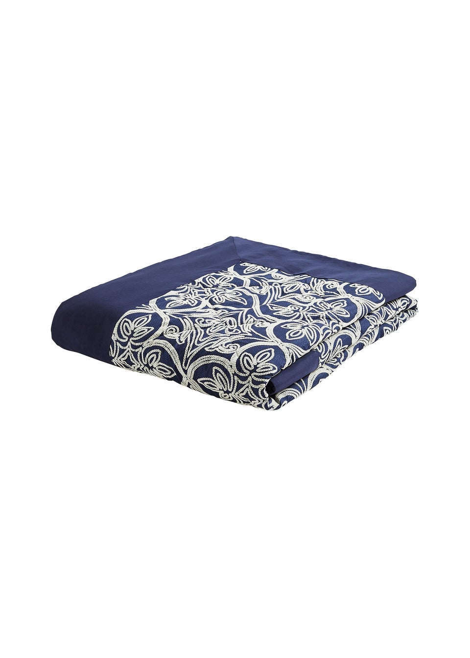 Catherine Lansfield Flock Trellis Bedspread (220x230cm)