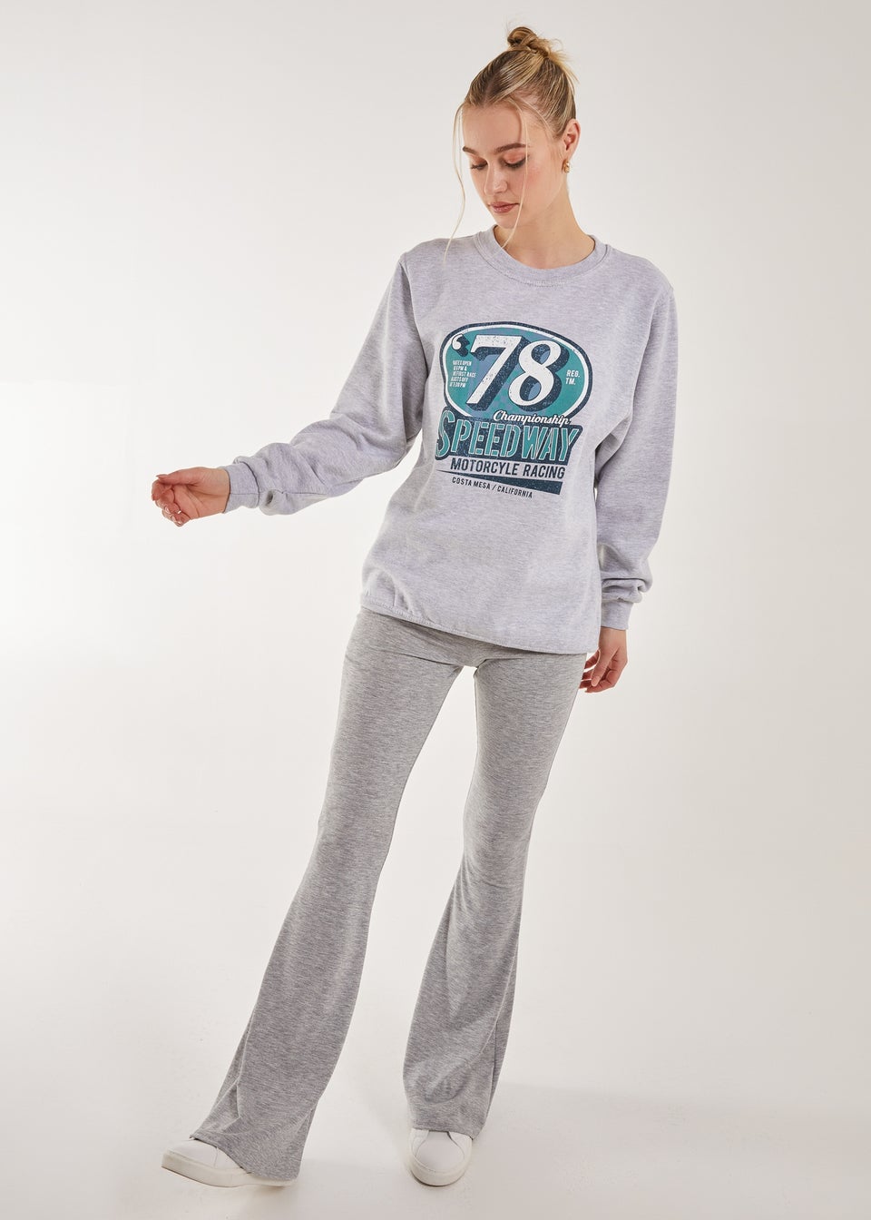 Pink Vanilla Motor Racer Sweatshirt