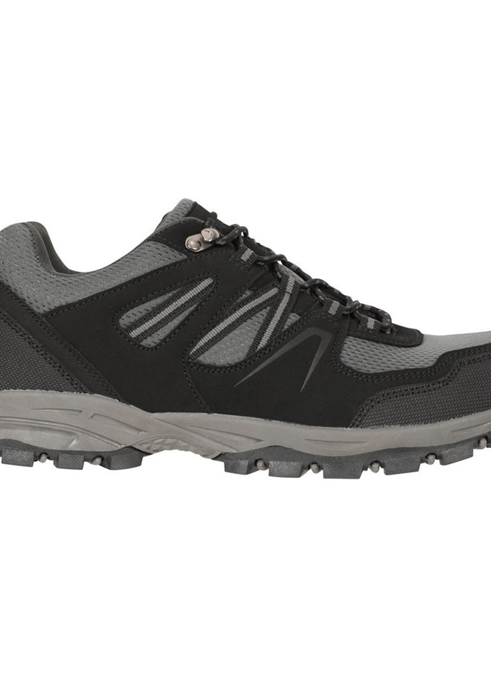 Mountain Warehouse Black Mcleod Outdoor Wide Walking Shoes