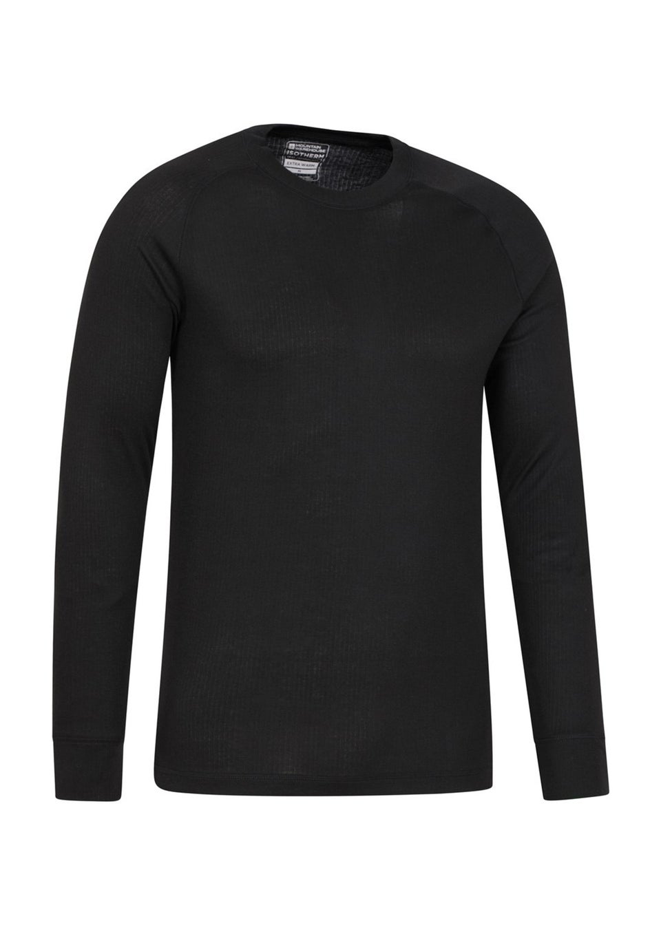 Mountain Warehouse Black  Talus Round Neck Long-Sleeved Thermal Top