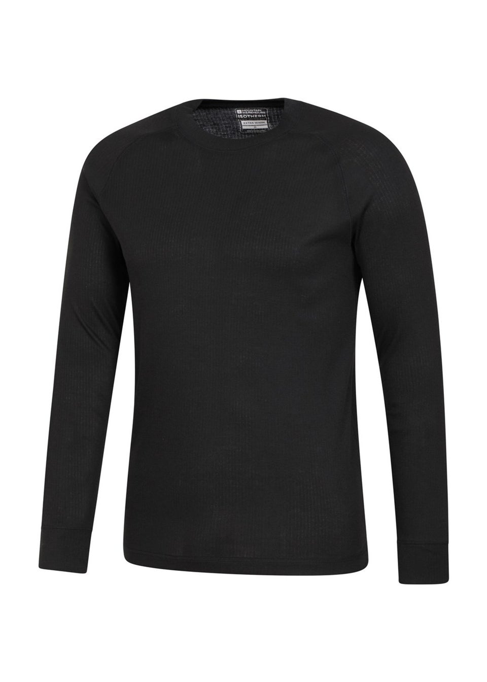 Mountain Warehouse Black  Talus Round Neck Long-Sleeved Thermal Top
