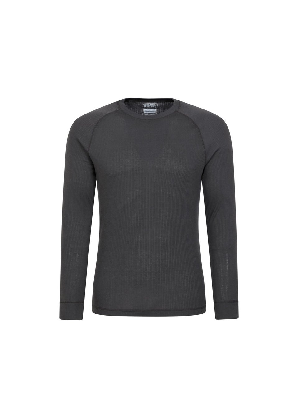 Mountain Warehouse Charcoal  Talus Round Neck Long-Sleeved Thermal Top