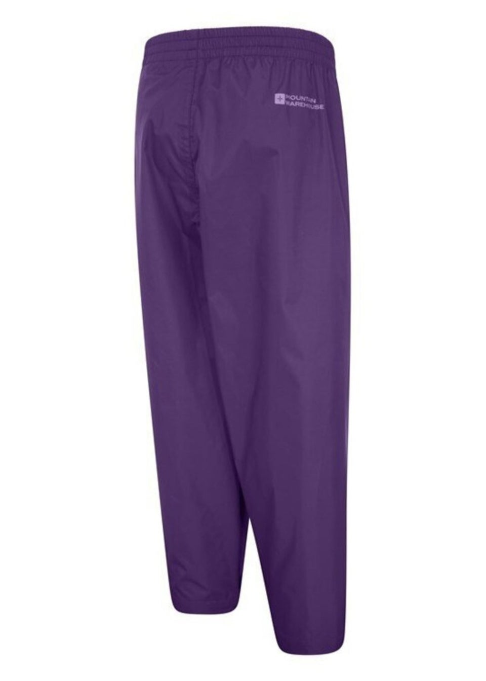 Mountain Warehouse Kids Purple Pakka Waterproof Over Trousers (2-14yrs)