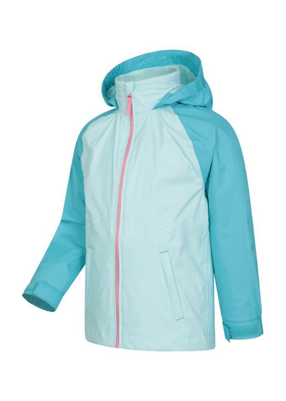 Mountain Warehouse Kids Pale Blue Torrent II Waterproof Jacket (2-13yrs)