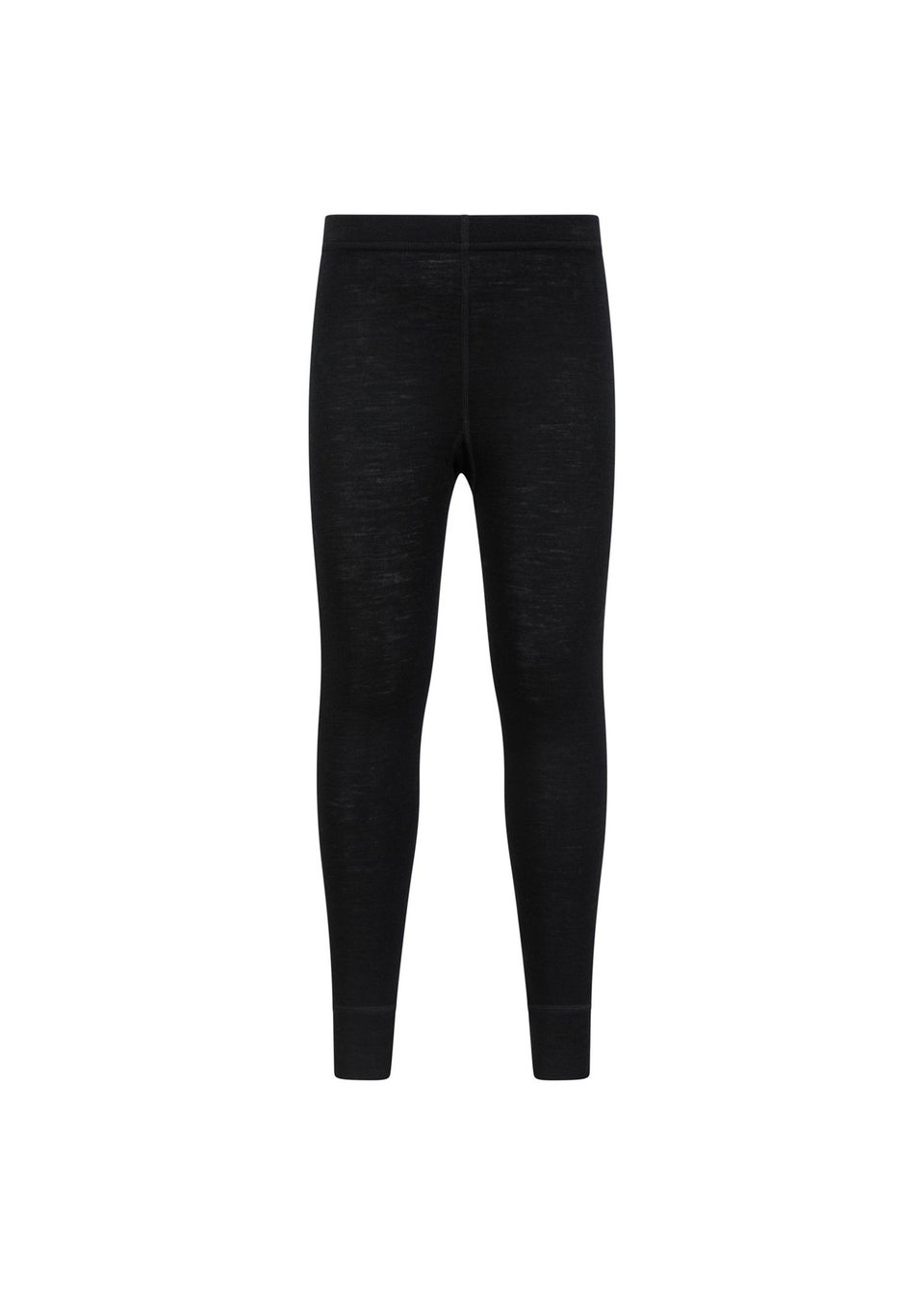 Mountain Warehouse Kids Black  II Merino Wool Base Layer Bottoms  (2-13yrs)