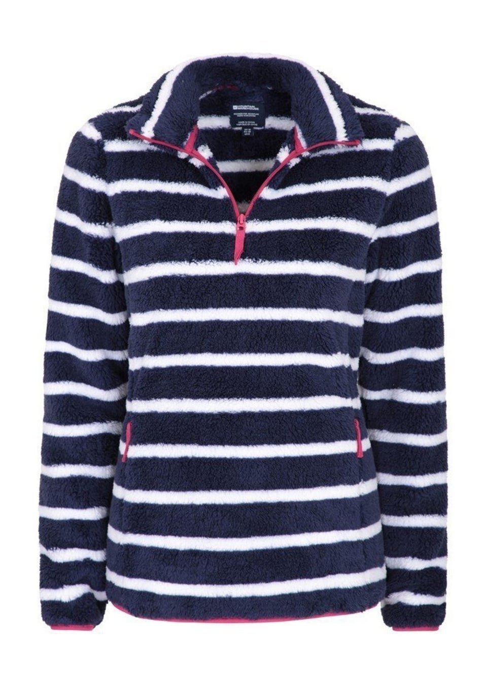 Mountain Warehouse Navy Nessy Fleece Top