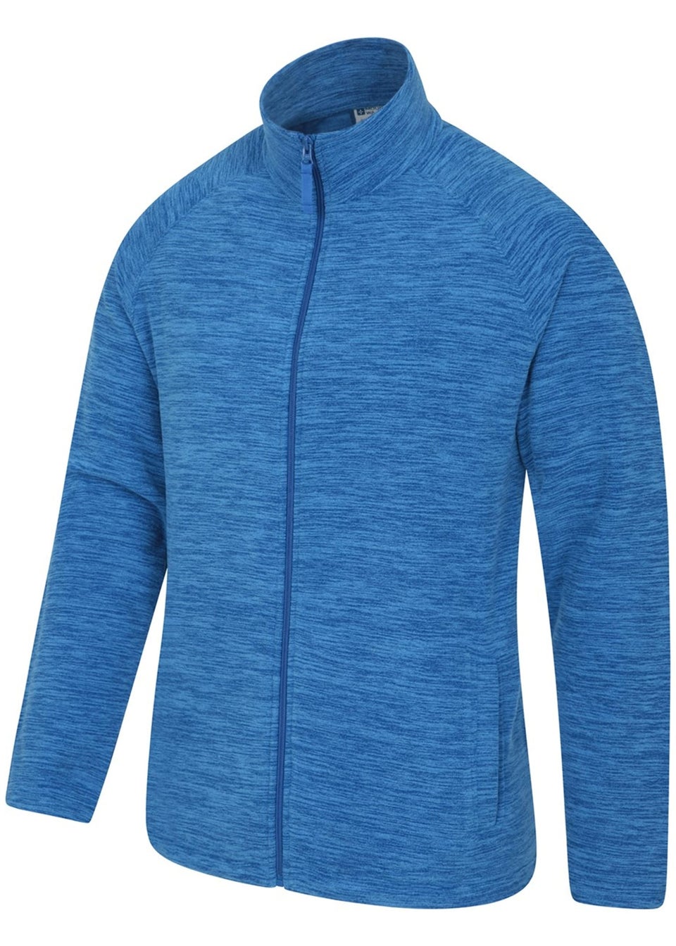 Mountain Warehouse Blue  Snowdon Marl Fleece Jacket
