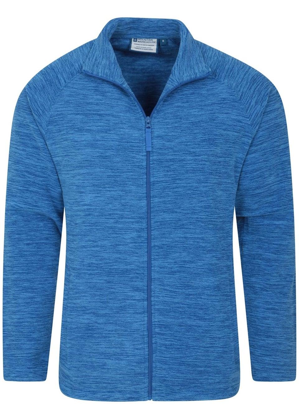 Mountain Warehouse Blue  Snowdon Marl Fleece Jacket