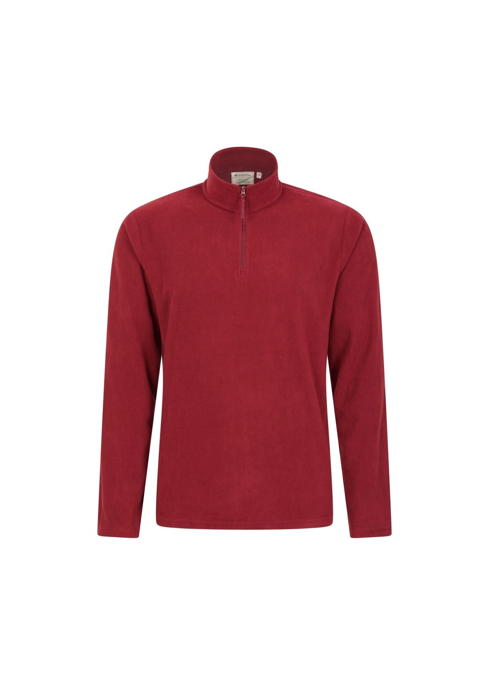Mountain Warehouse Red  Camber II Camo Half Zip Fleece Top