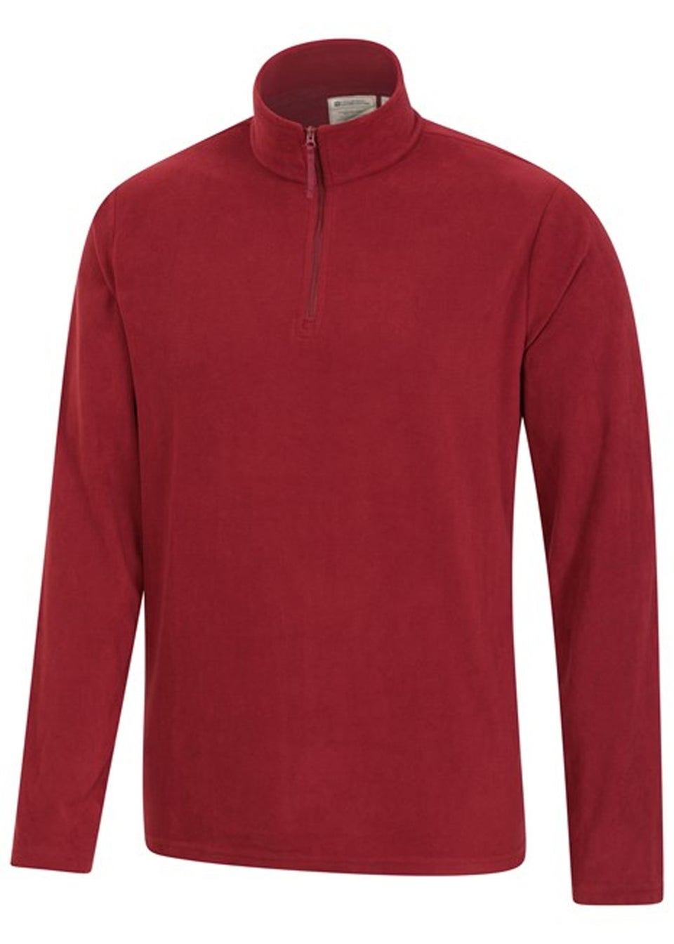 Mountain Warehouse Red  Camber II Camo Half Zip Fleece Top
