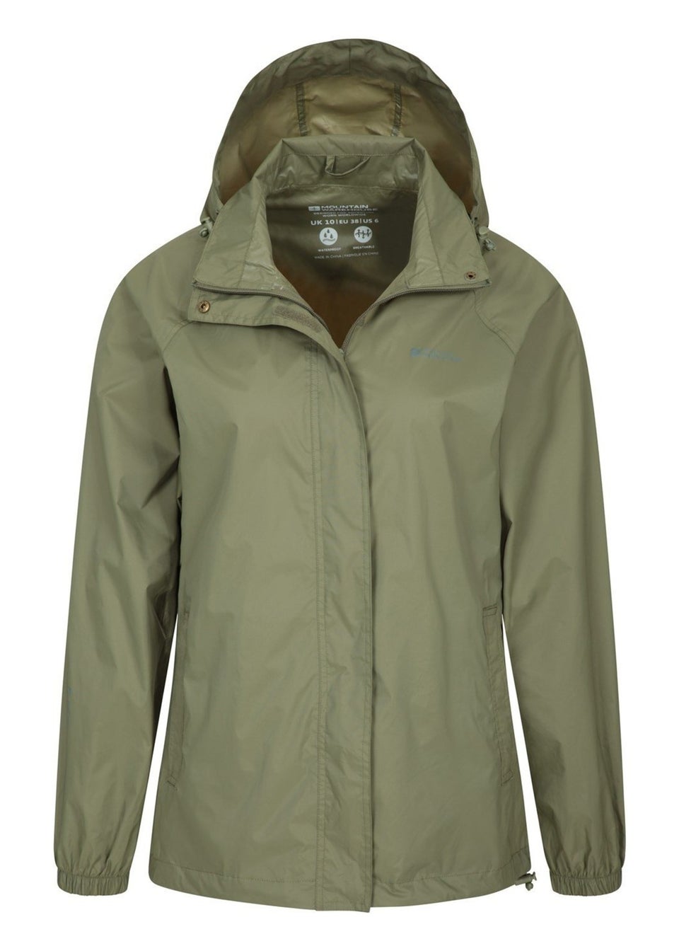 Khaki lightweight clearance waterproof jacket
