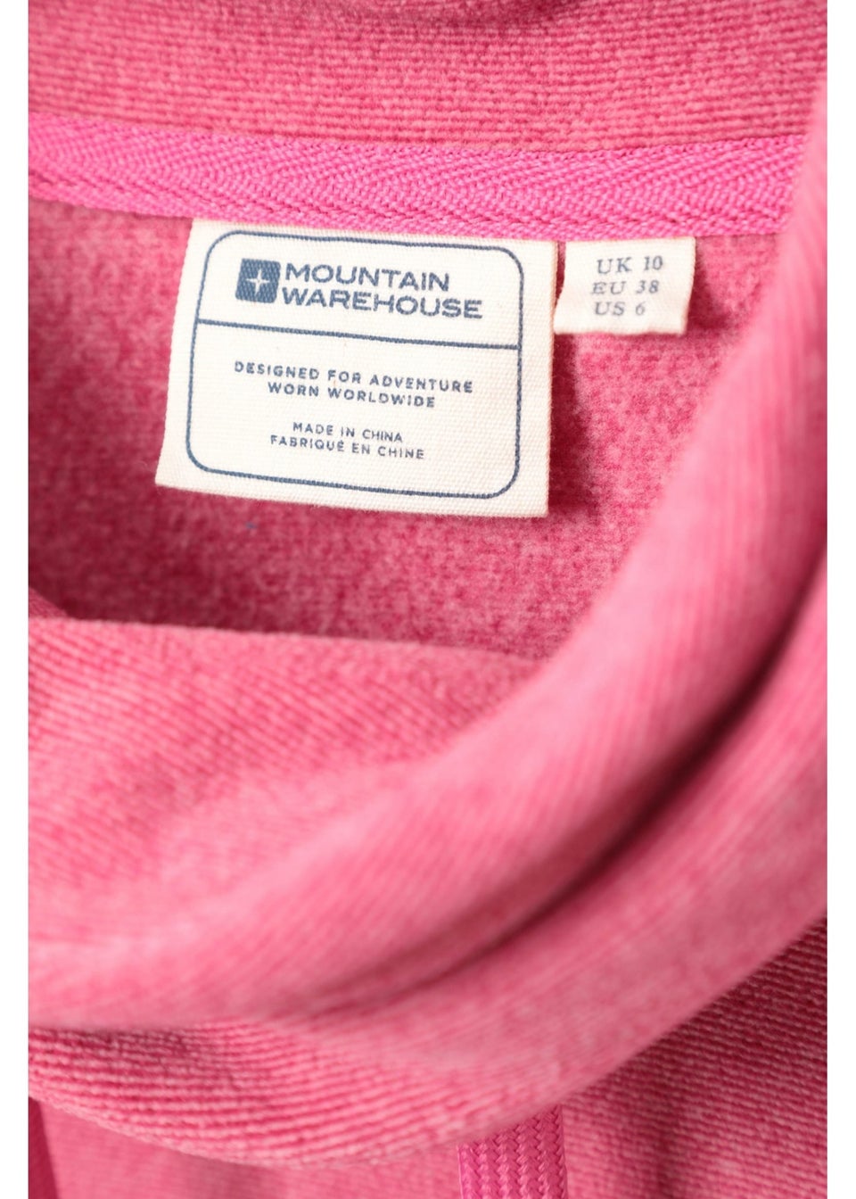 Mountain Warehouse Pink Hebridean Cowl Neck Fleece Top - Matalan
