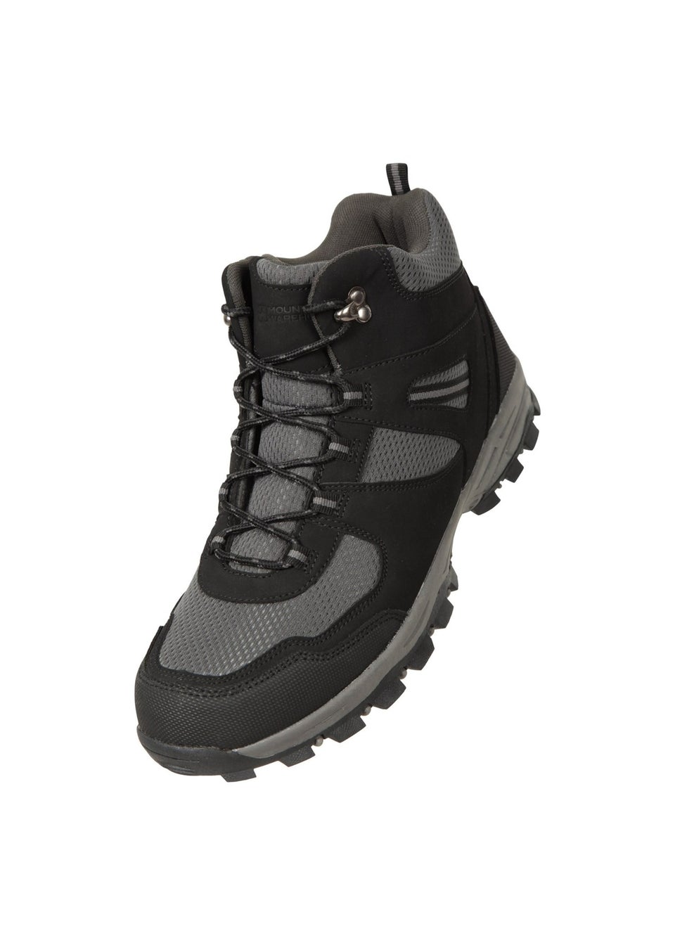 Mountain Warehouse Black Mcleod Wide Walking Boots