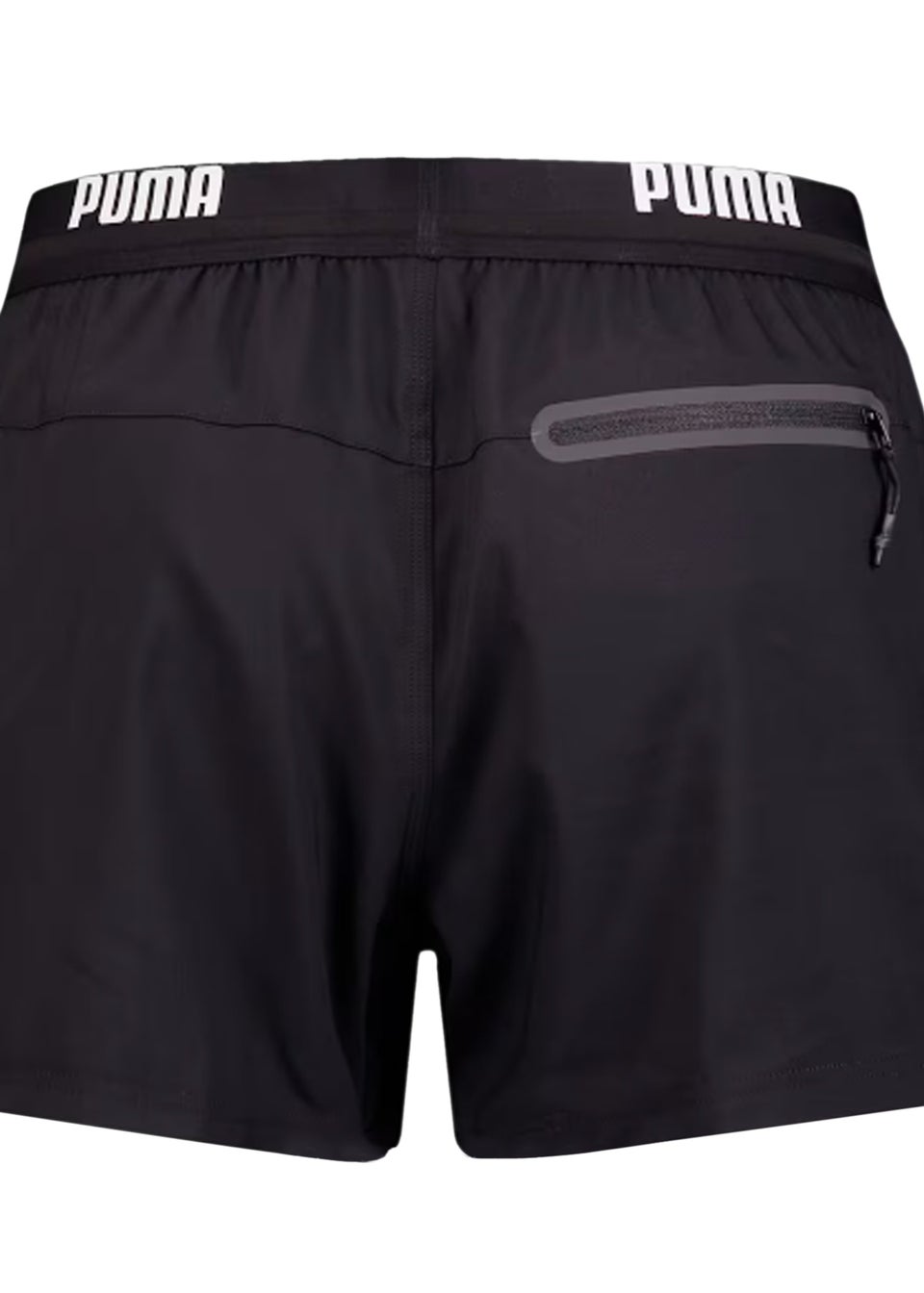 Puma Black  Repeat Logo Swimming Shorts