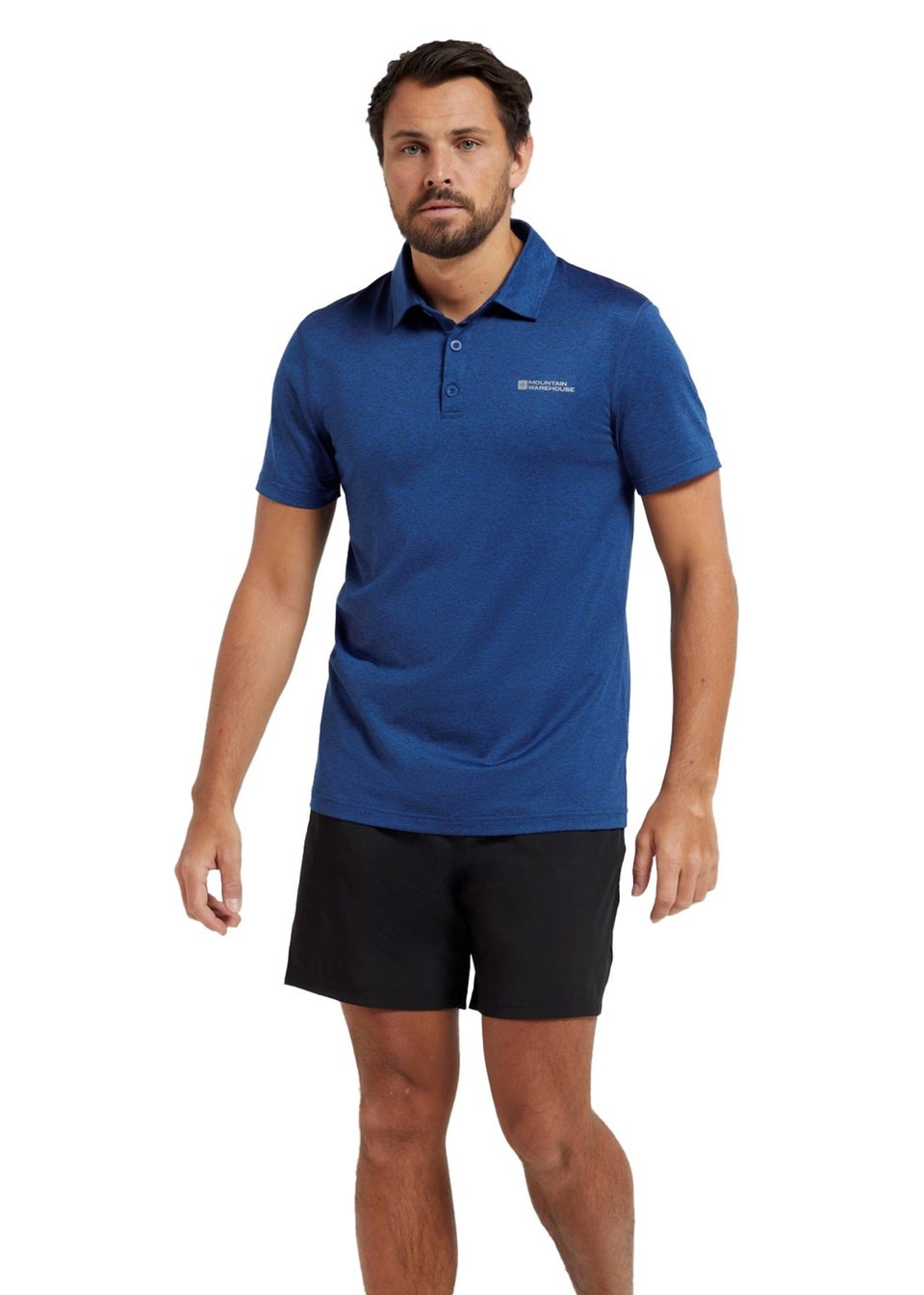 Mountain Warehouse Dark Blue Deuce IsoCool Polo Shirt