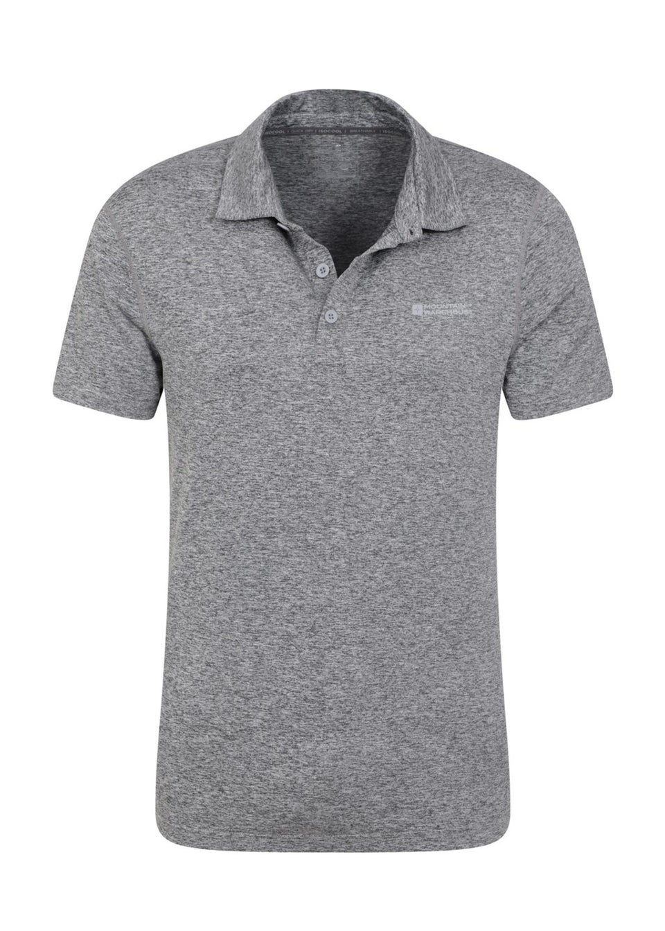 Mountain Warehouse Grey Deuce IsoCool Polo Shirt