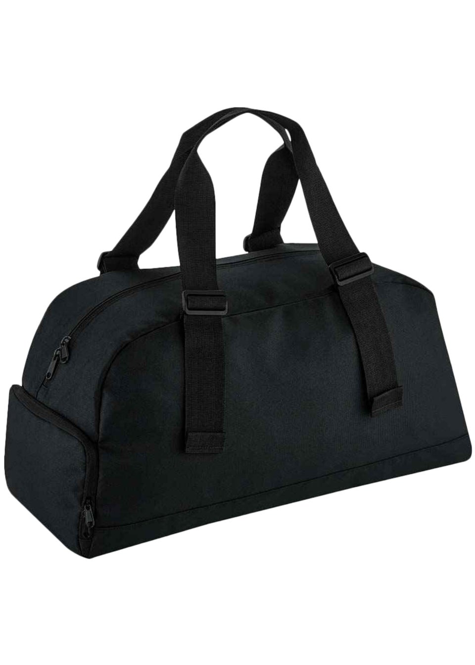 Bagbase Black Essentials Recycled Holdall