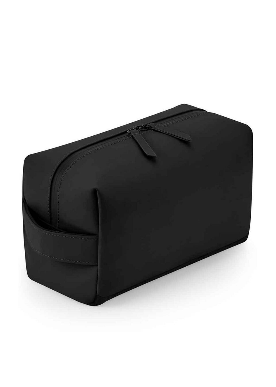 Bagbase Black Matte PU Toiletry Bag