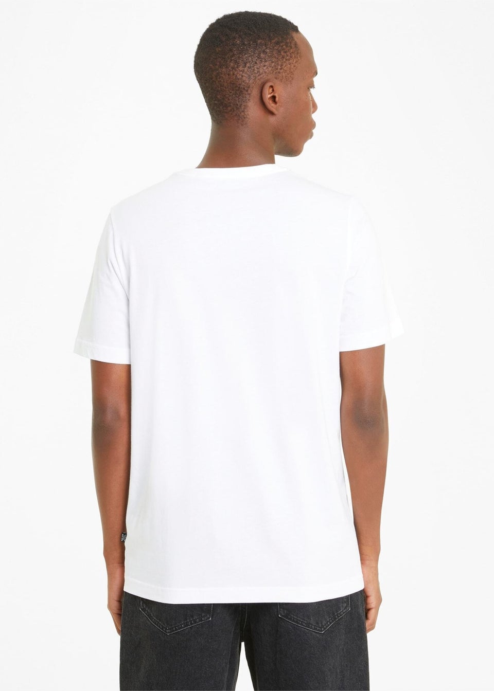 Puma White Logo T-Shirt