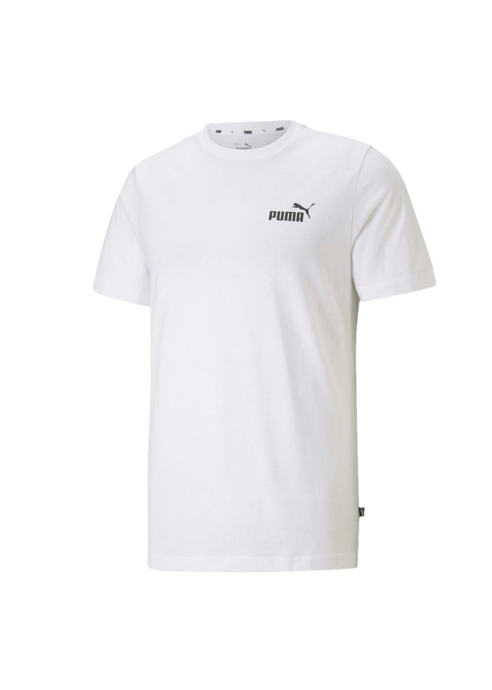 Puma White Logo T-Shirt