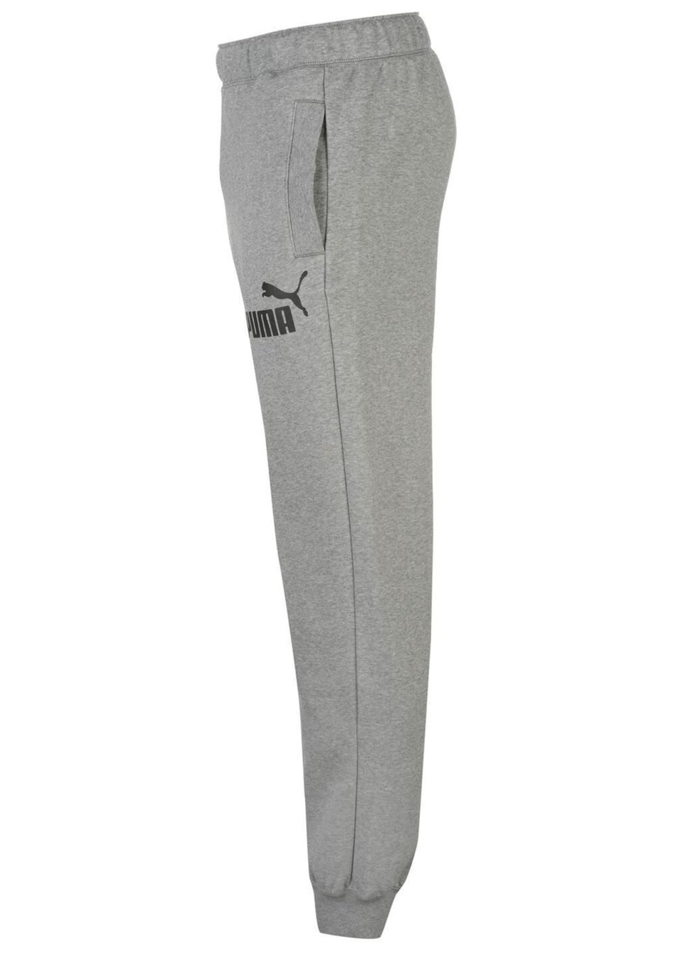 Puma Grey ESS Slim Jogging Bottoms