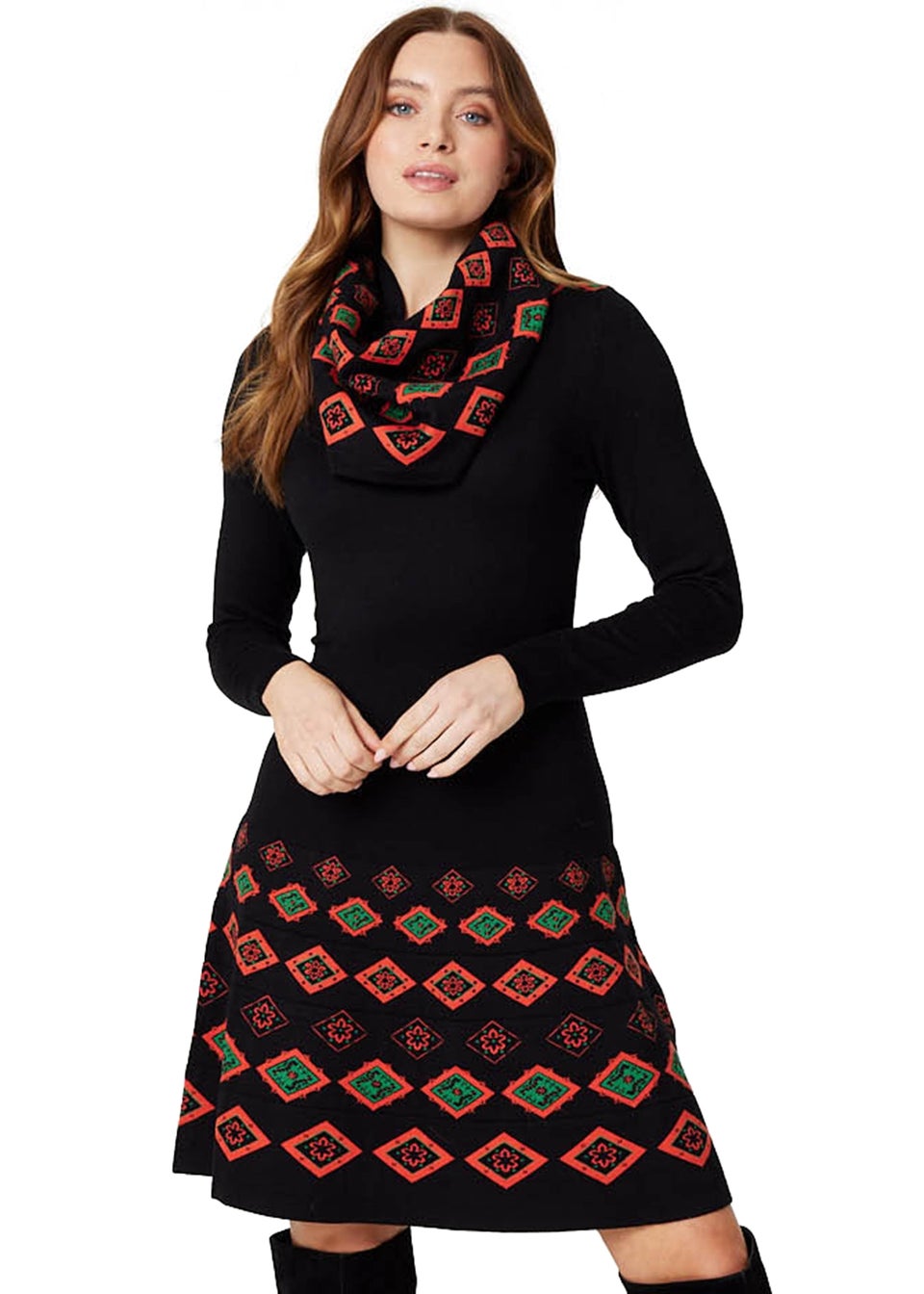 Matalan scarf print online dress