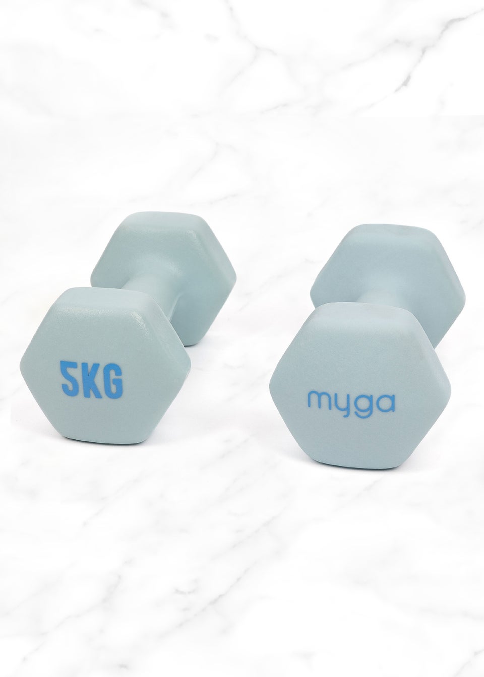 Myga Blue Dumbbell Pair (5KG)