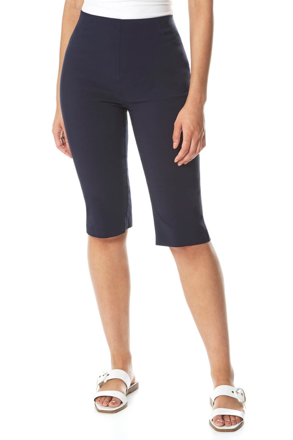 Womens shorts knee length new arrivals