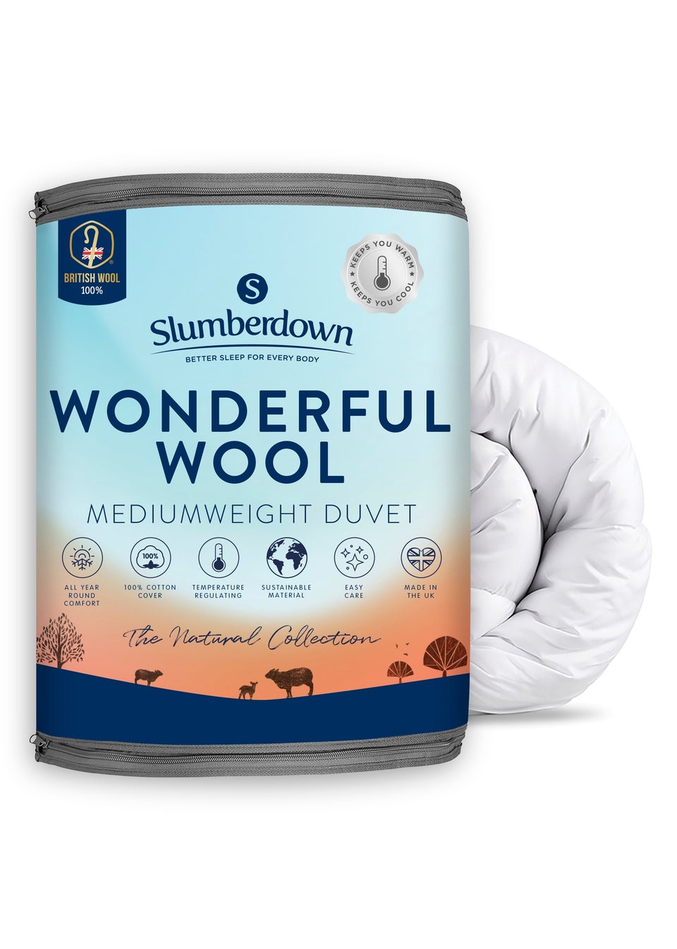 Slumberdown Wool Duvet