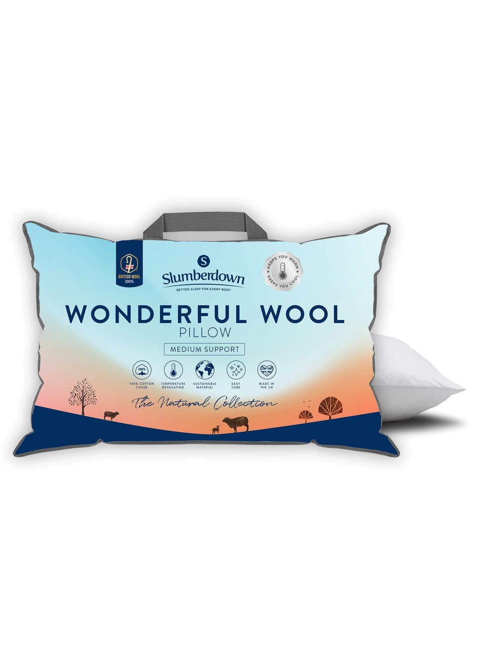 Slumberdown Wool Pillow