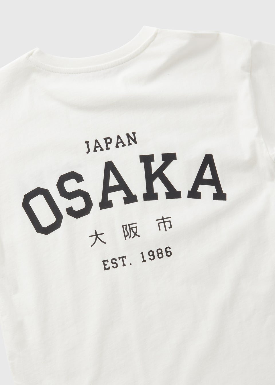 Boys Stone Osaka Print Oversized T-Shirt (7-13yrs)