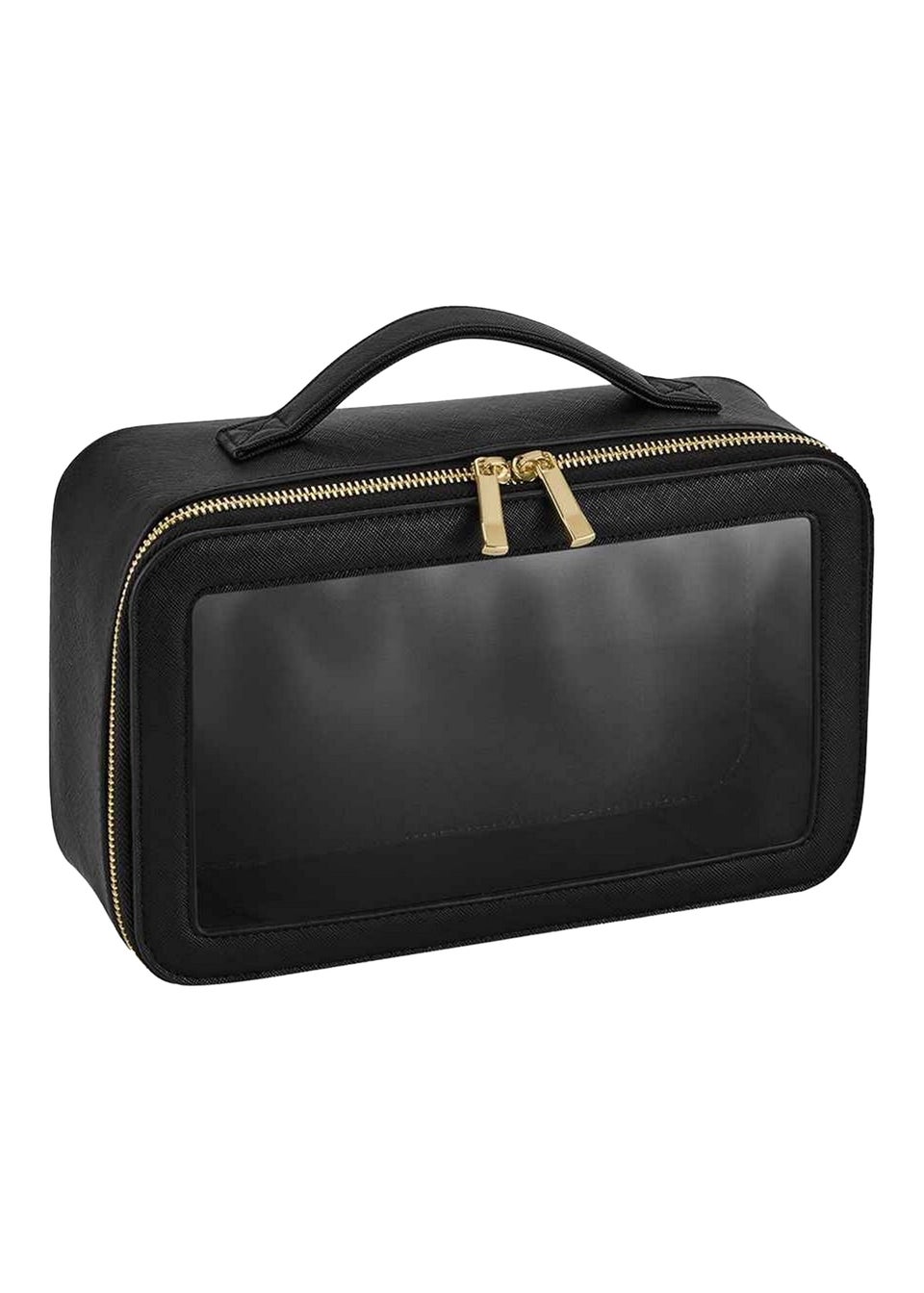 Bagbase Black Boutique Clear Toiletry Bag
