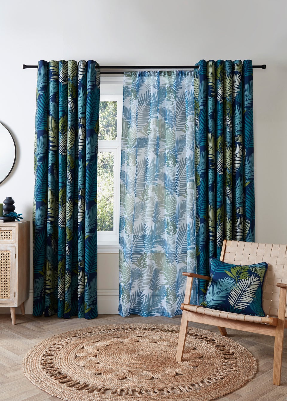 Fusion Tropical Voile Panel