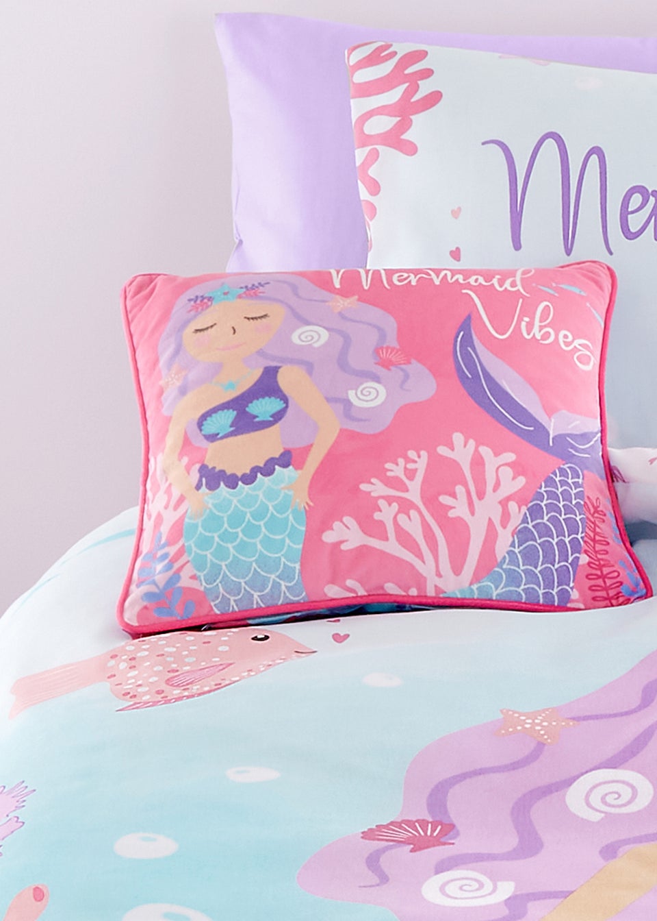 Bedlam Mermaid Vibes Velvet Filled Cushion