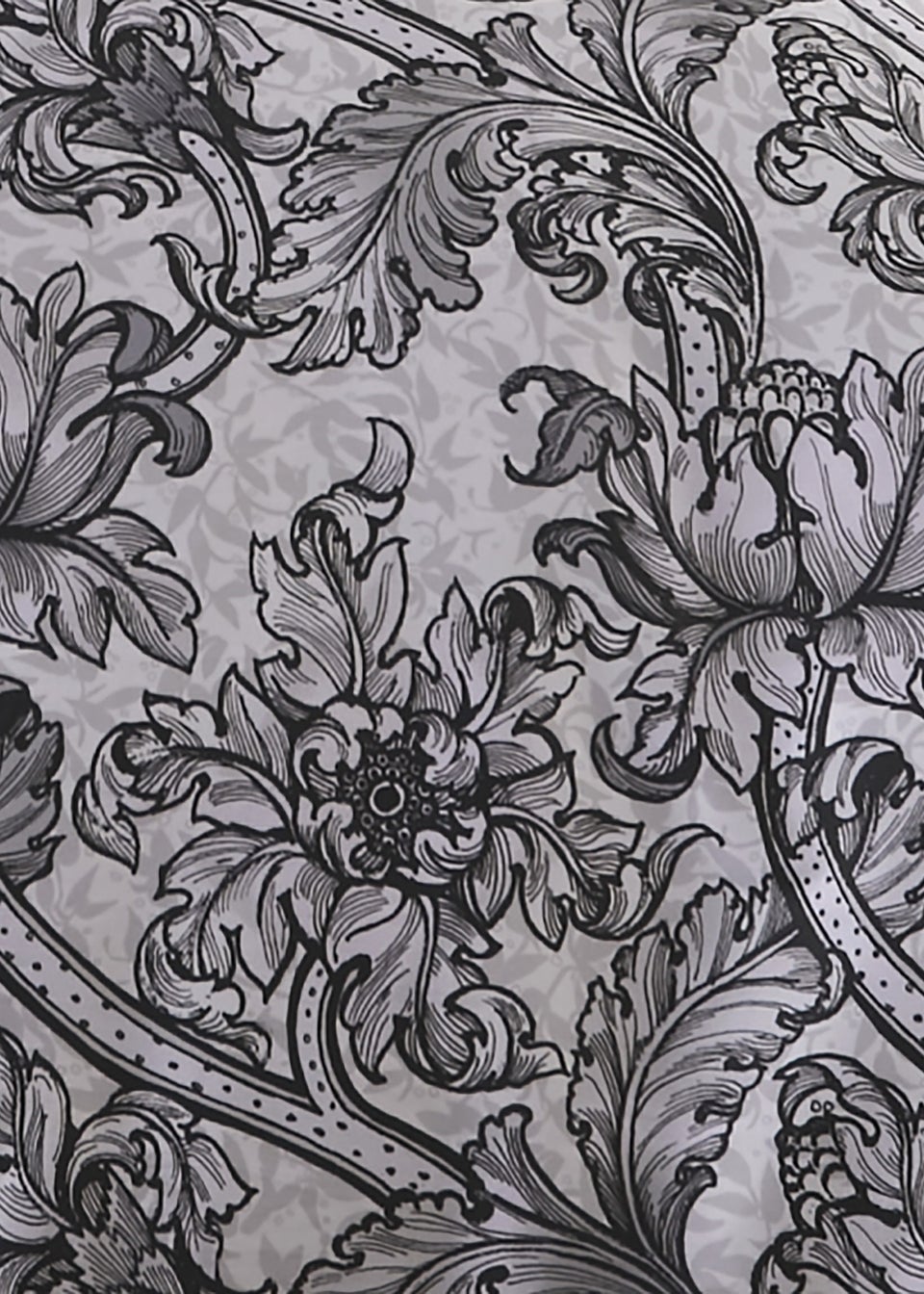 Laurence Llewelyn-Bowen Heart of The Home Sateen Black Duvet Cover Set