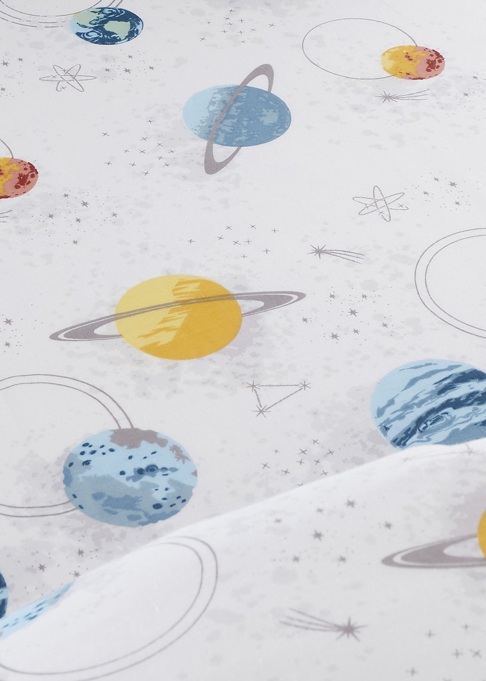 Bedlam Outer Space Fitted Bed Sheet (25cm)