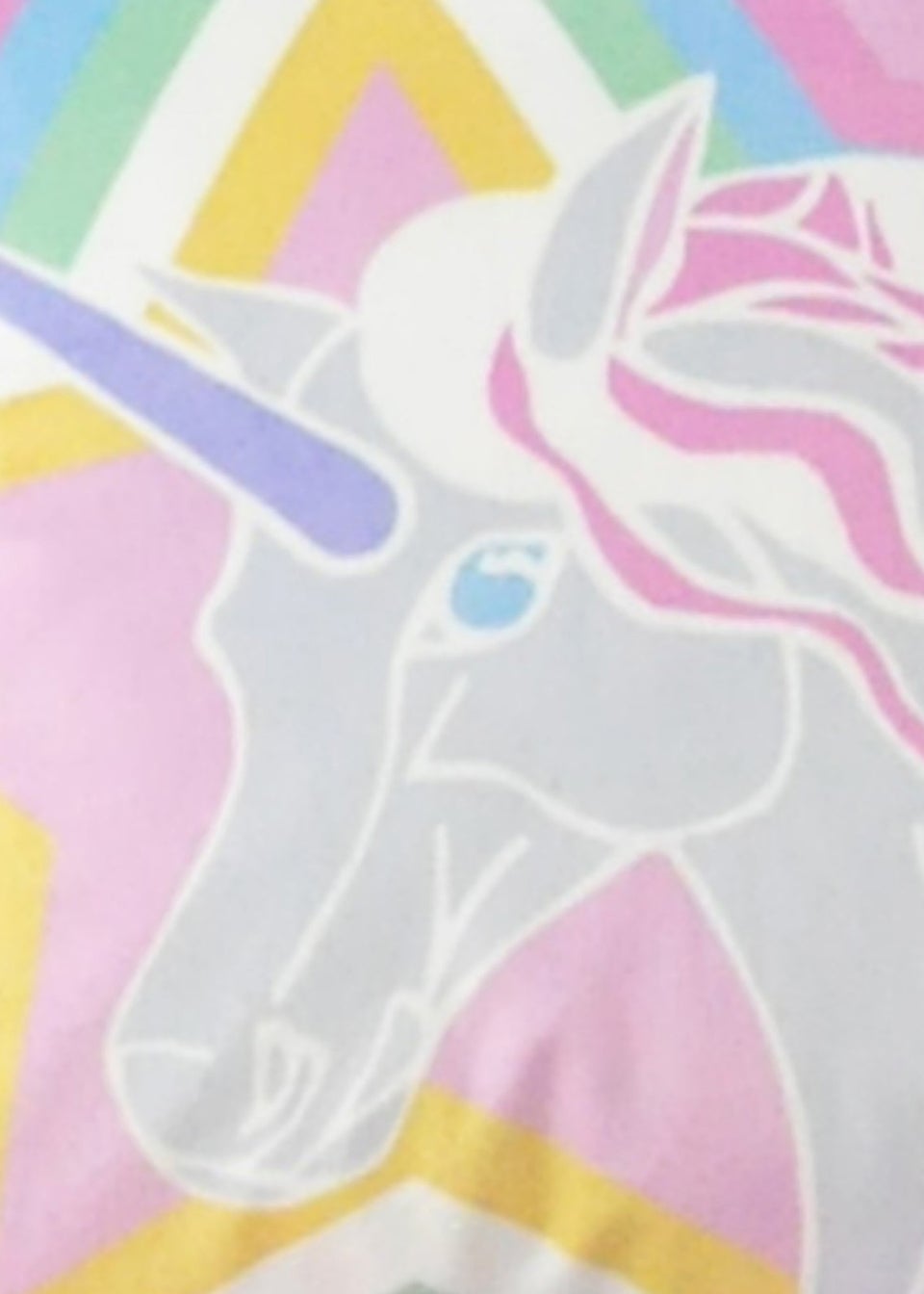 Bedlam Unicorn Velvet Filled Cushion