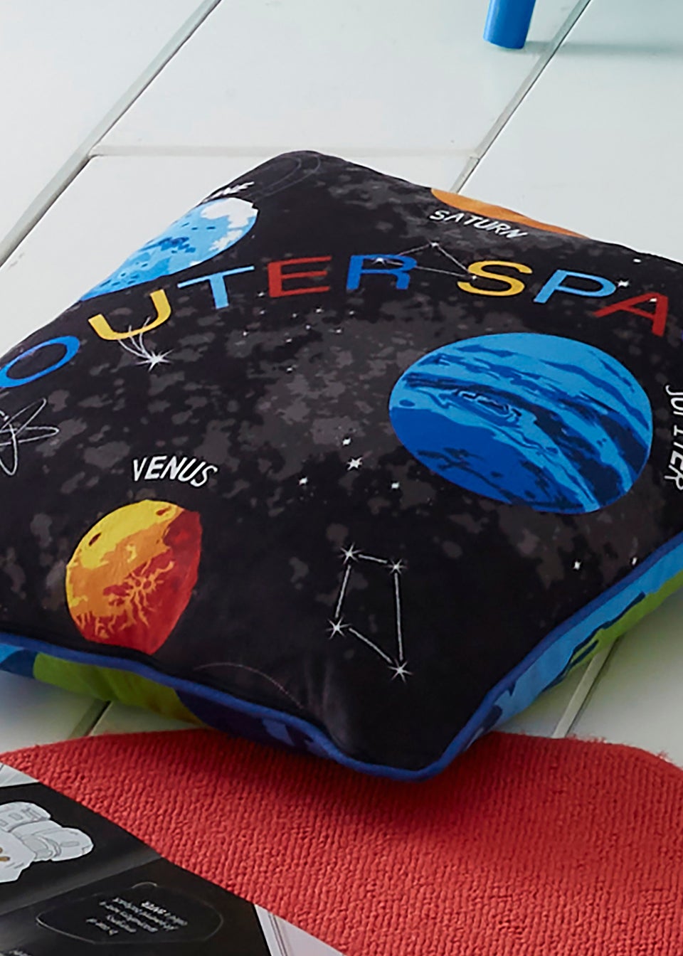 Bedlam Outer Space Velvet Filled Cushion