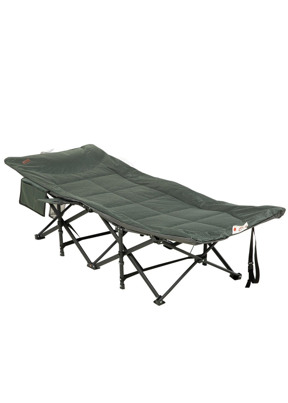 Outsunny Foldable Camping Bed w/ Carry Bag