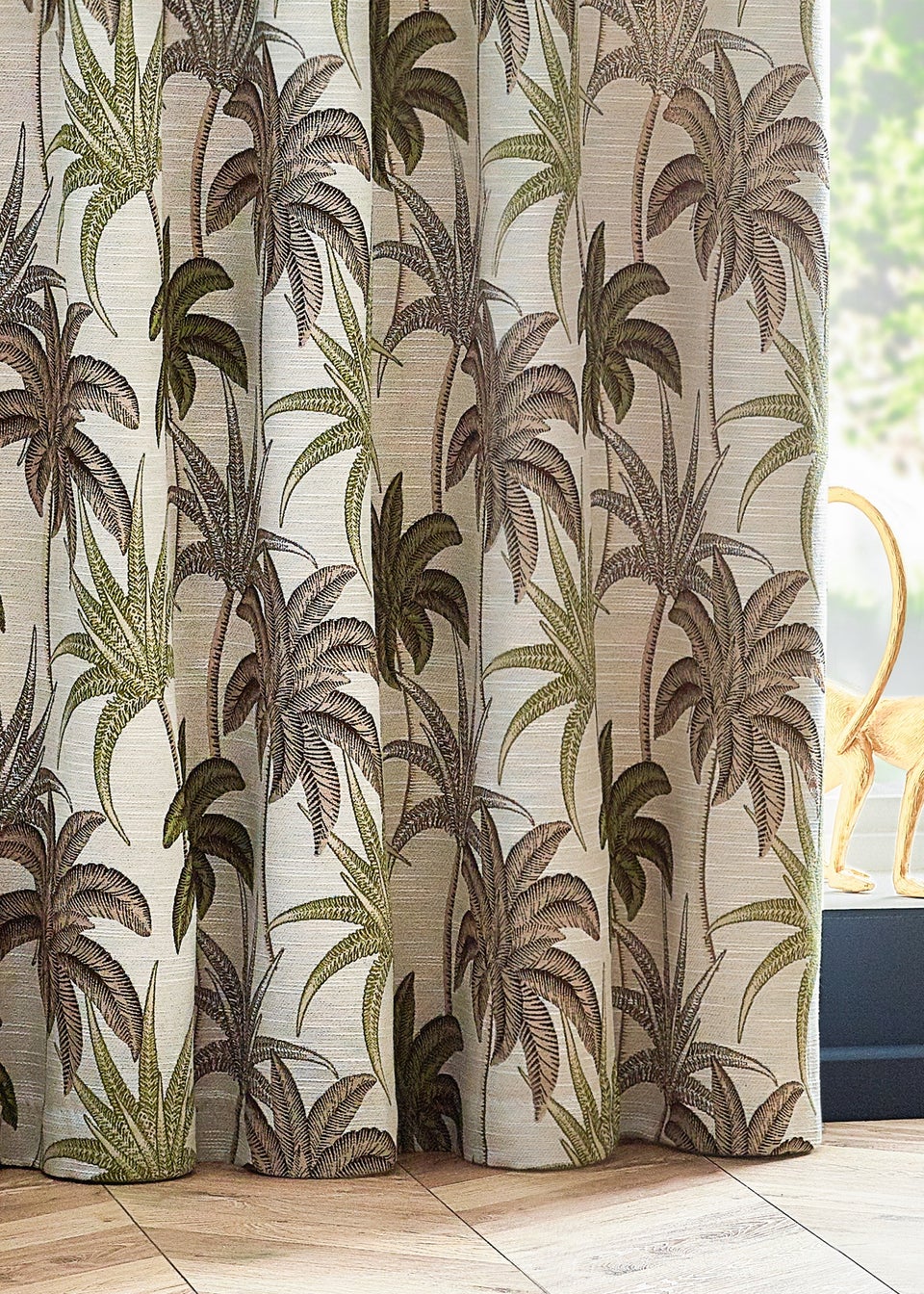 Wylder Tropics Galapagos Jacquard Eyelet Curtains