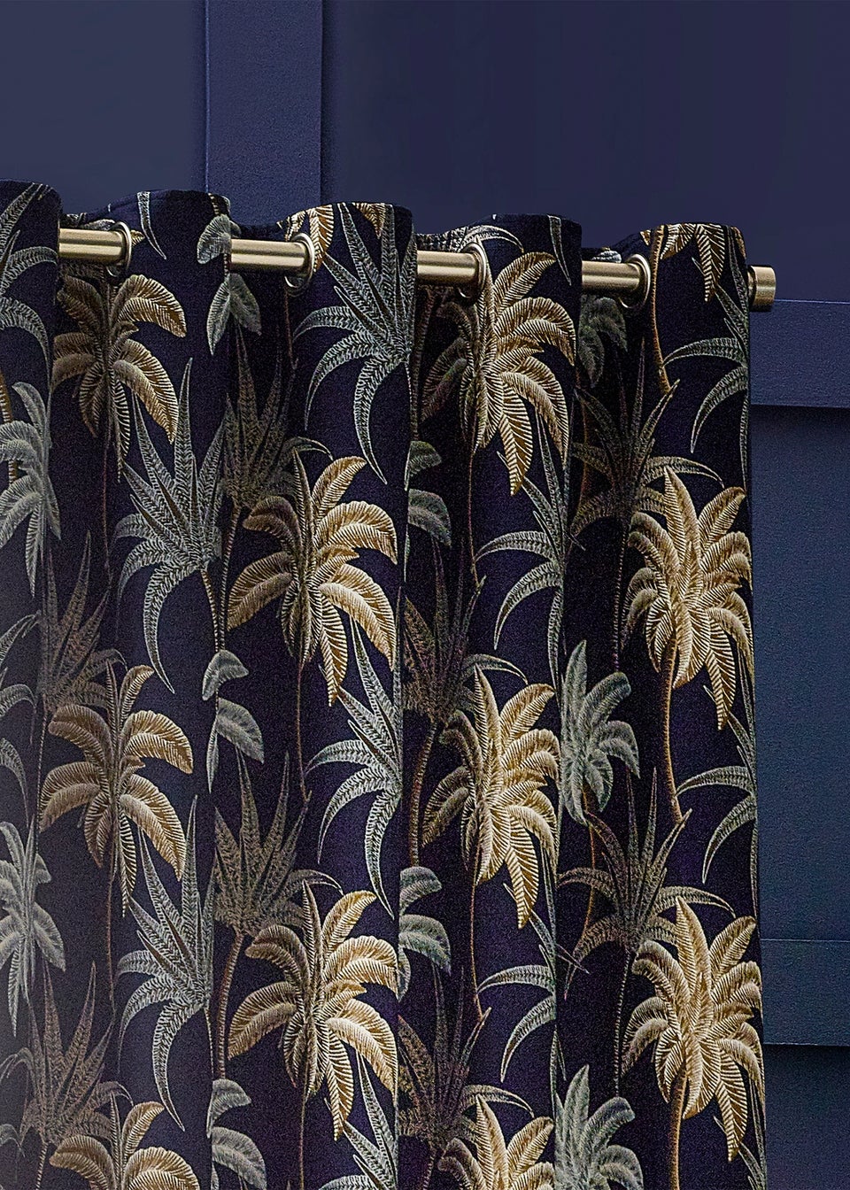 Wylder Tropics Galapagos Jacquard Eyelet Curtains