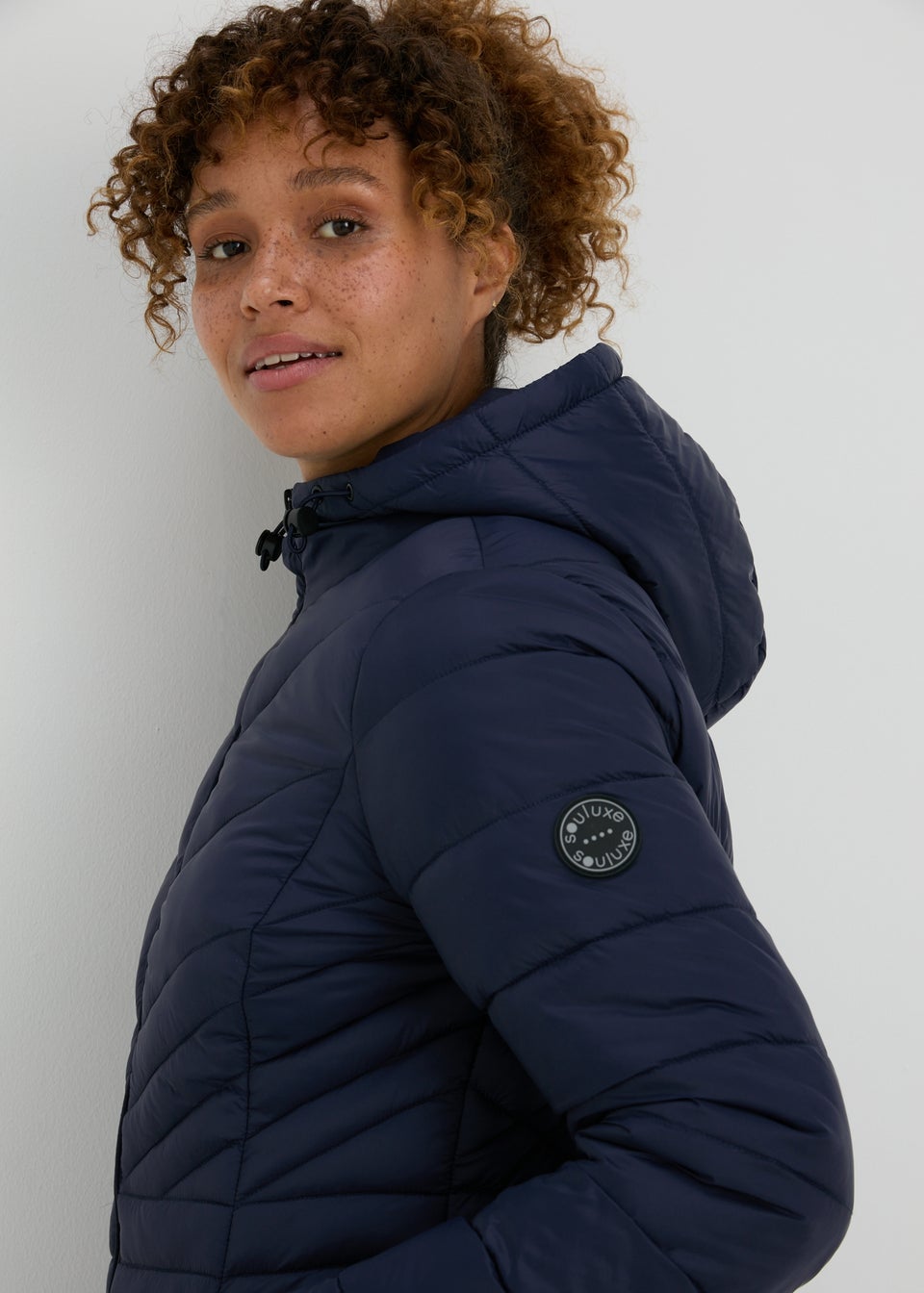 Souluxe Navy Padded Jacket Matalan