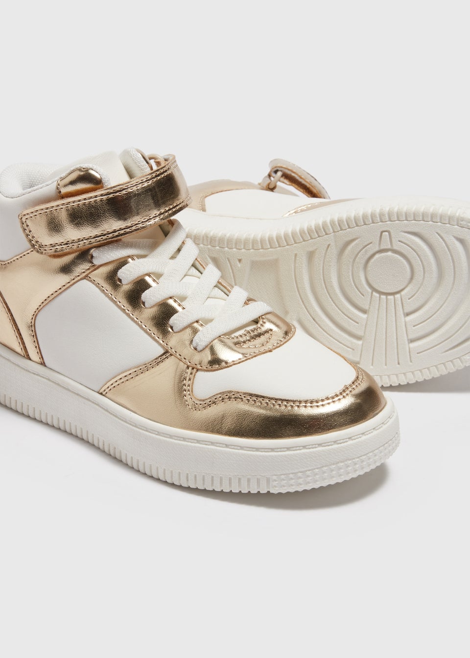 Childrens white high tops discount