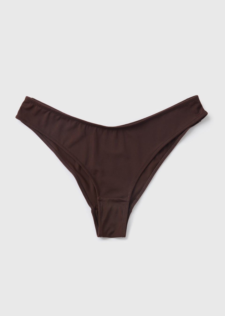 Deep Nude Microfibre Brazilian Knickers