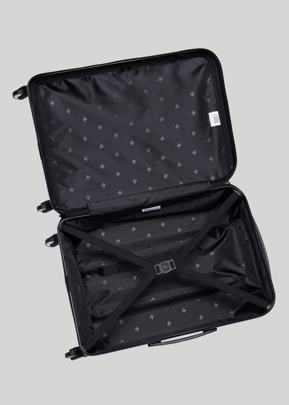 IT Luggage Pink Hard Shell City Suitcase Matalan