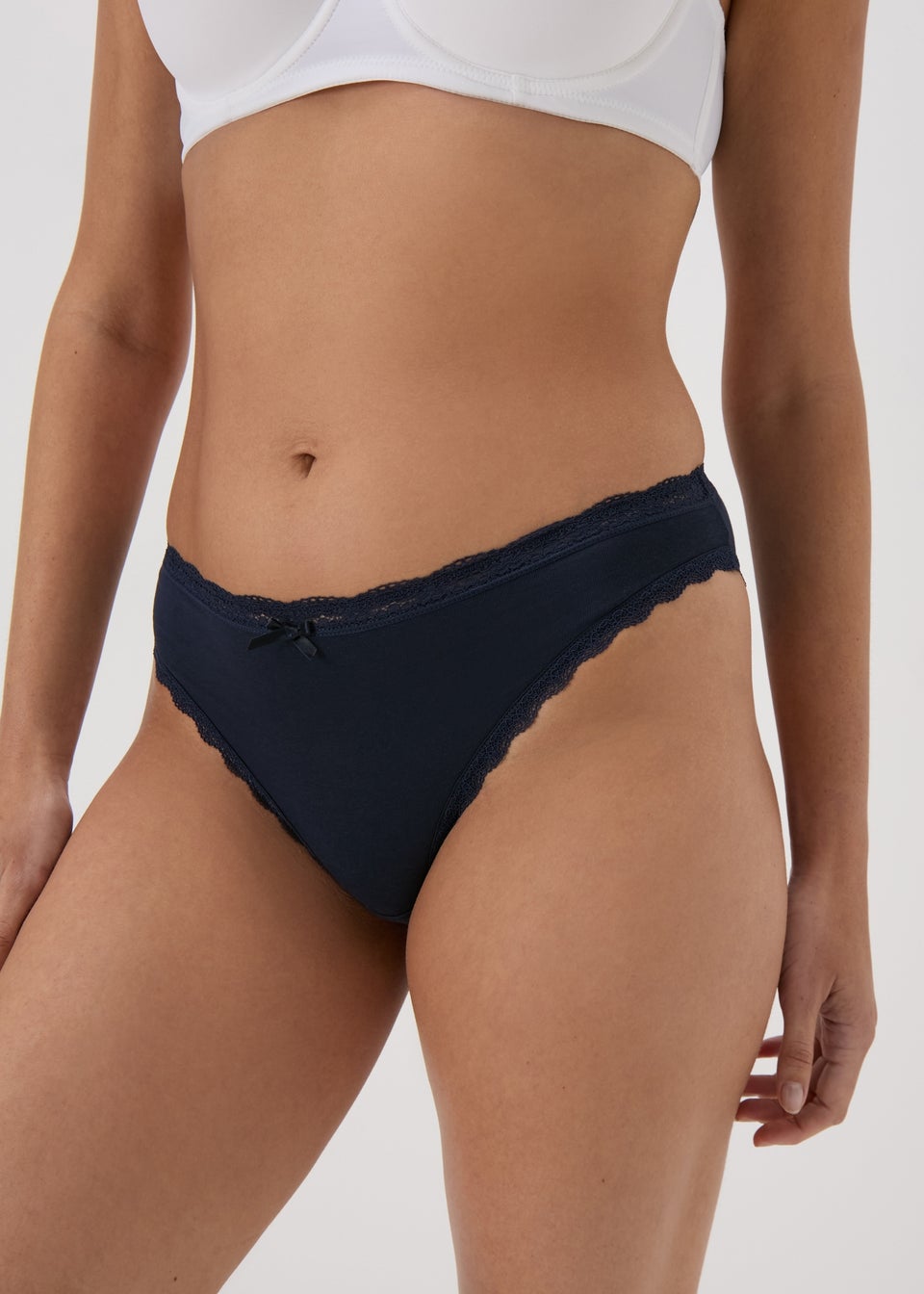 3 Pack Multicolour High Leg Knickers