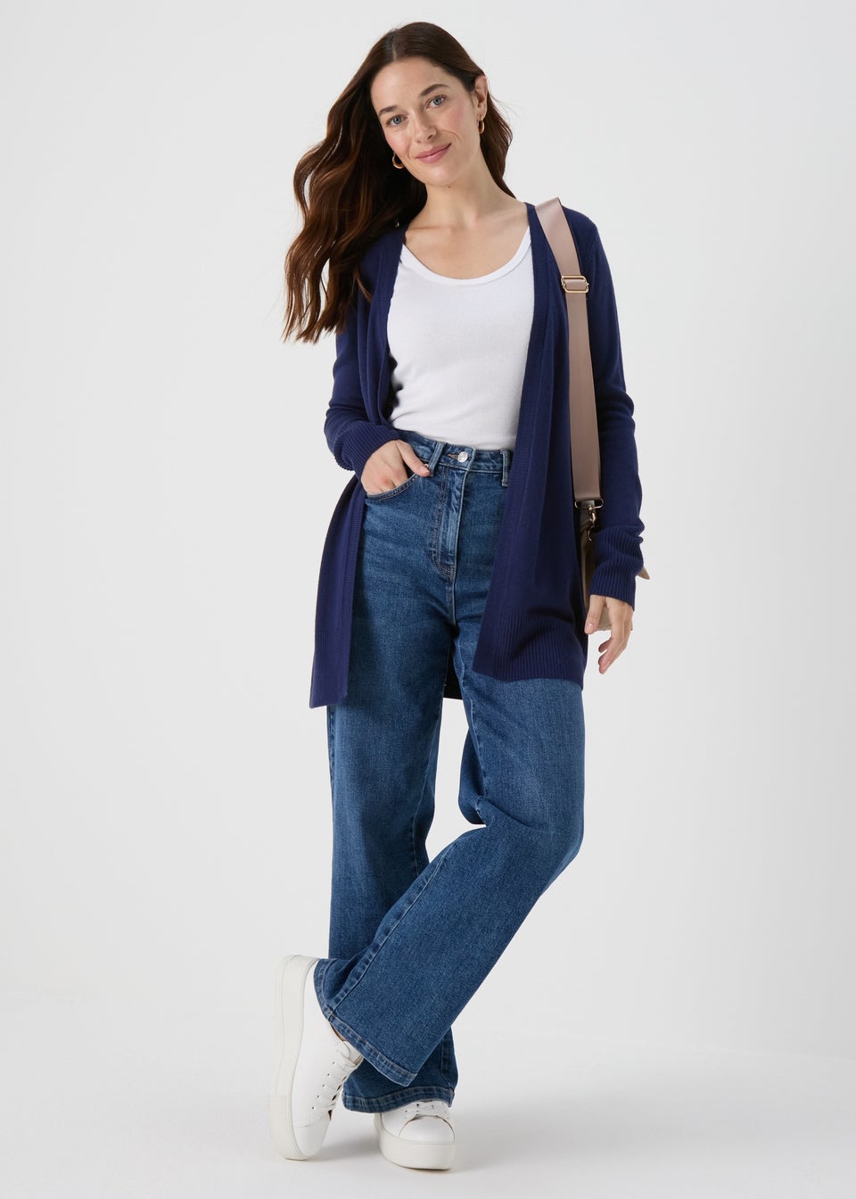 Navy cardigan matalan clearance