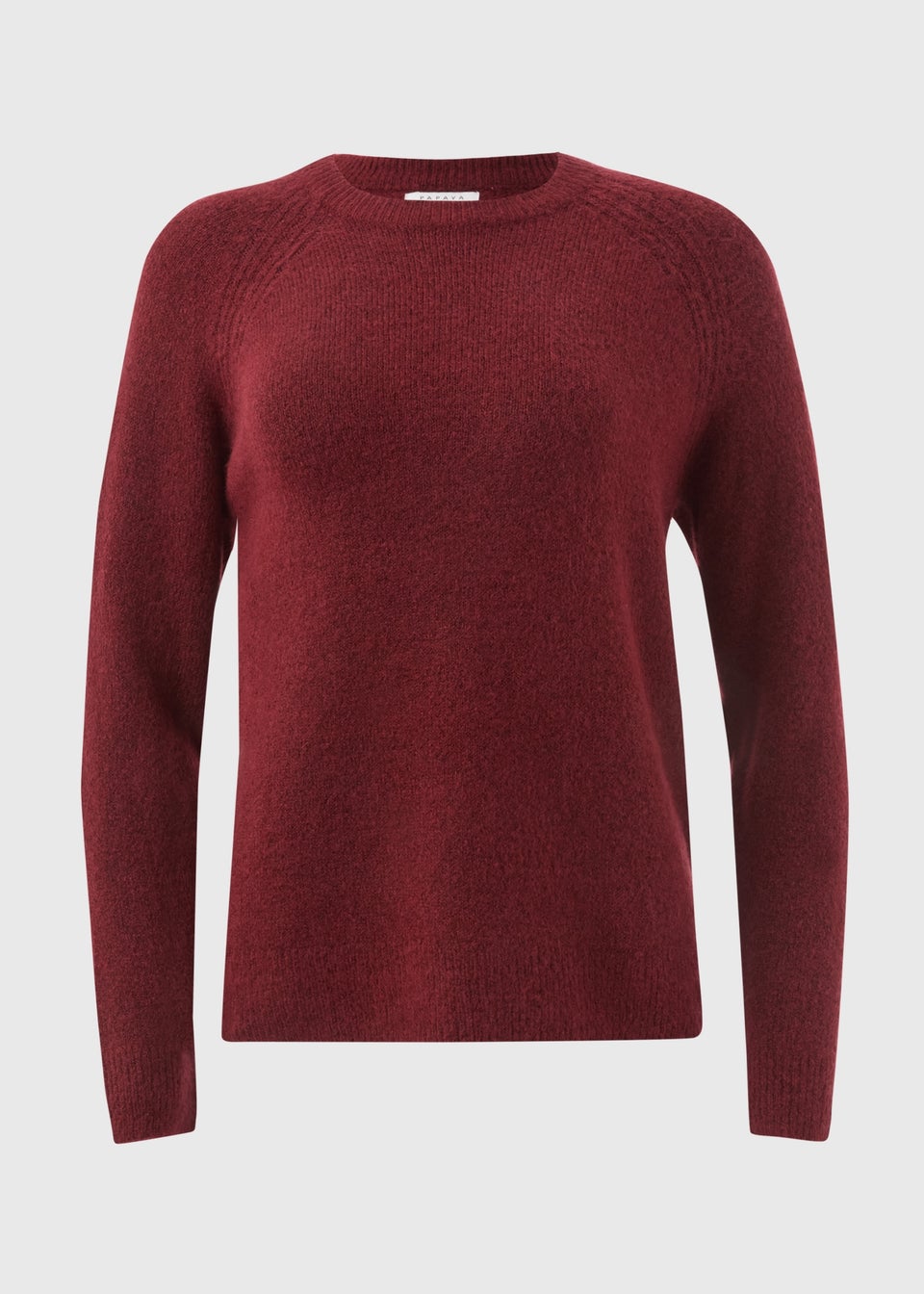 Burgundy Ribbed Jumper Matalan