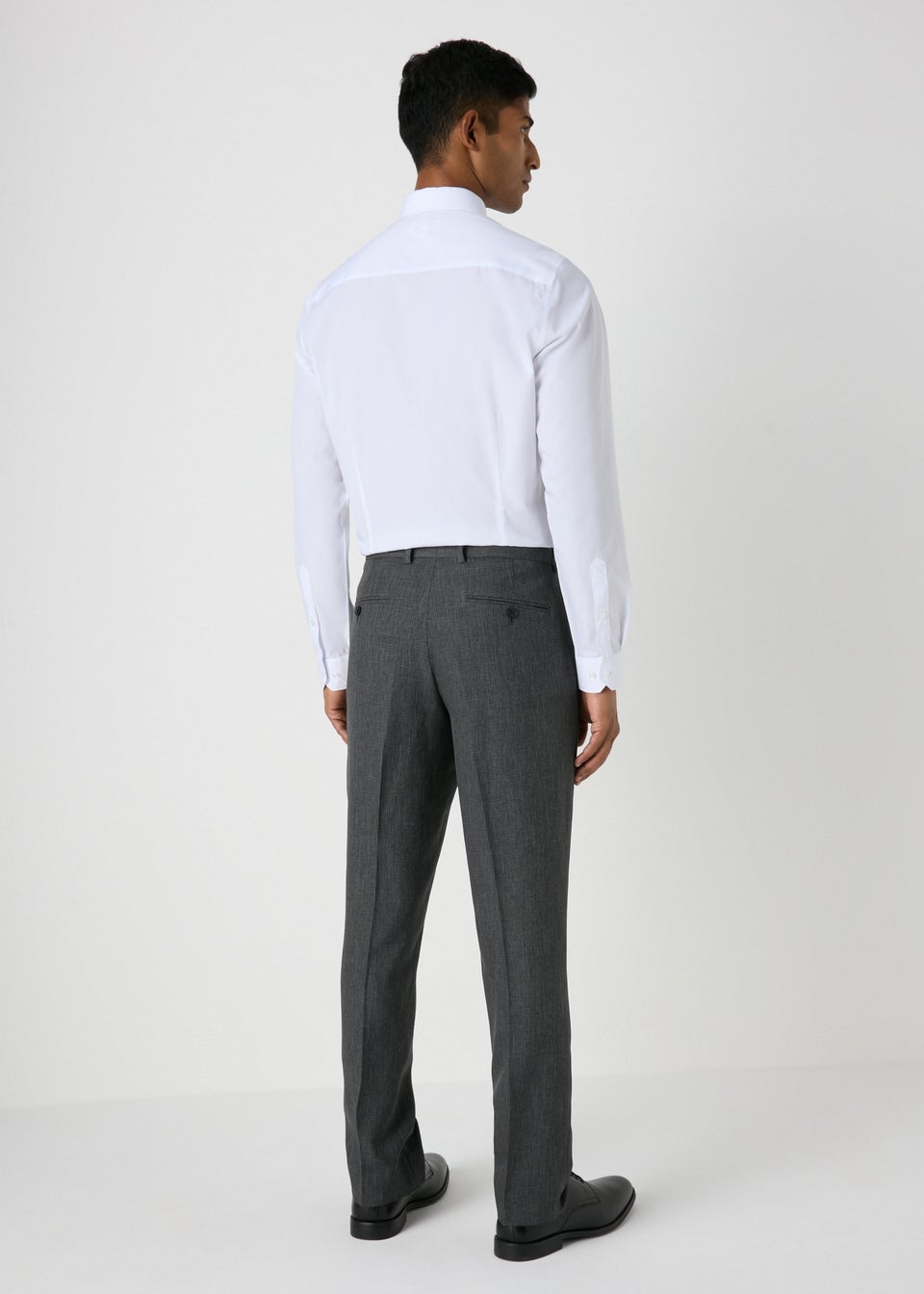 Taylor & Wright Hardwick Charcoal Slim Fit Trousers